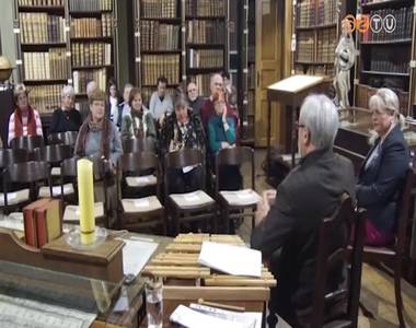 Sz�pirodalmi el�ad�est az Egyh�zmegyei K�nyvt�rban