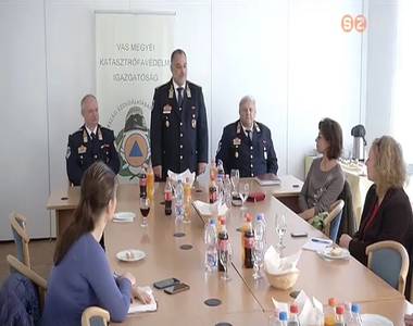 Bemutatták a Vas Megyei Katasztrófavédelmi Igazgatóság új szóvivőjét Bemutatták a Vas Megyei Katasztrófavédelmi Igazgatóság új szóvivőjét