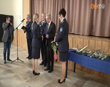 Elismeréseket adtak át a rendőrség napja alkalmából Elismeréseket adtak át a rendőrség napja alkalmából