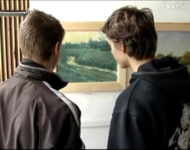 Rácz Klára kiállítása a Puskásban