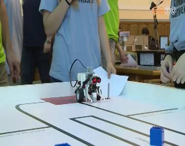 Robotika vetélkedőt rendeztek az egyetemen Robotika vetélkedőt rendeztek az egyetemen