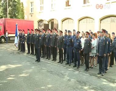 Flórián-napi ünnepség a tűzoltóknál Flórián-napi ünnepség a tűzoltóknál