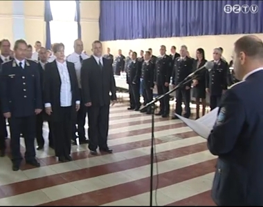 A Rend�rs�g Napja alkalm�b�l �nnepi �llom�nygy�l�st tartottak a vasi f�kapit�nys�gon