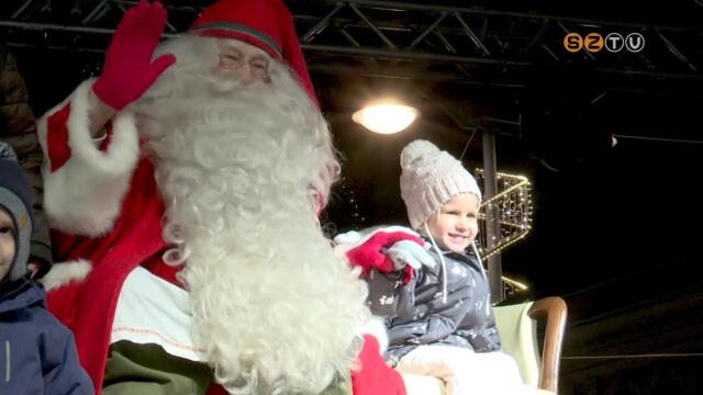 Szombathelyre ltogatott Joulupukki, az igazi finn Mikuls