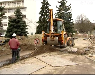 Már folynak az új belgyógyászati tömb építésének előkészítő munkálatai