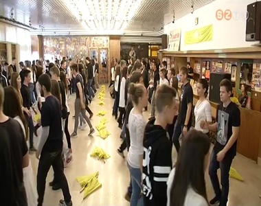 Szombathely valamennyi k�z�piskol�ja k�pviseltette mag�t a Quadrille T�ncfesztiv�lon