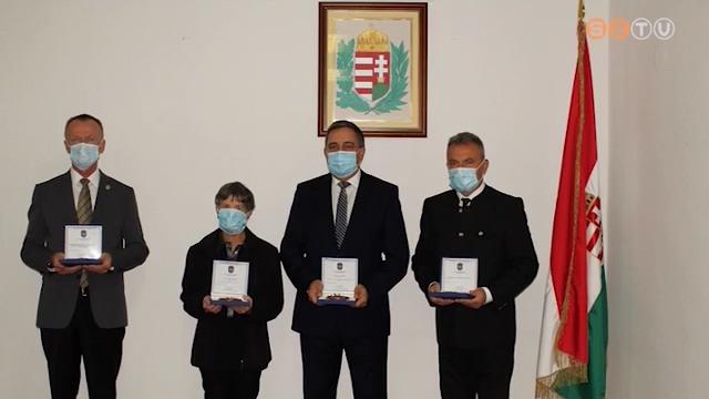 Átadták a Vas Megye Rendőrségéért elismeréseket Átadták a Vas Megye Rendőrségéért elismeréseket