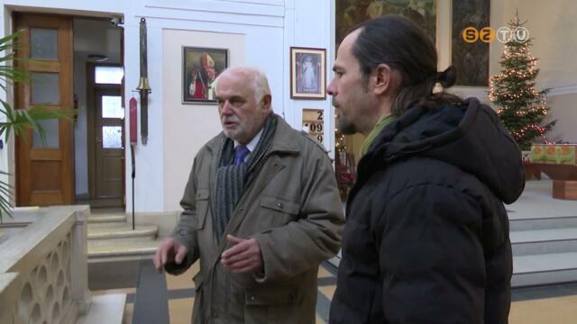 Elkészült a Szent Kvirin plébánia Betleheme Elkészült a Szent Kvirin plébánia Betleheme