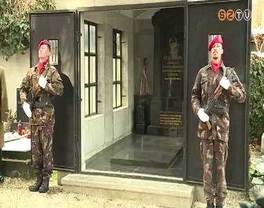 Kiss J�nos alt�bornagyra eml�keztek K�szegen hal�l�nak 73. �vfordul�j�n