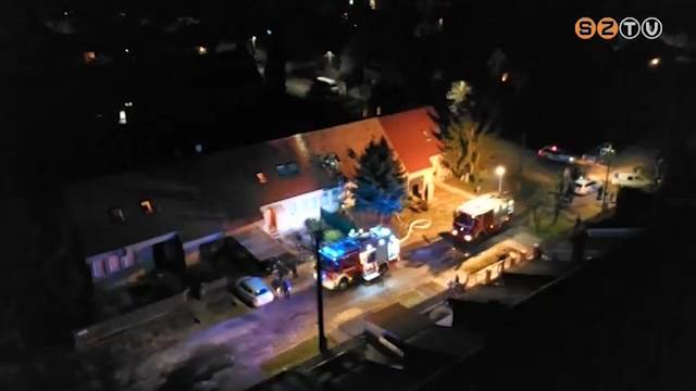 Lakástűz volt kedden este Szombathelyen, a Nyárfa utcában Lakástűz volt kedden este Szombathelyen, a Nyárfa utcában