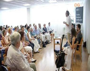 Bemutatták Fűzfa Balázs két új kötetét Bemutatták Fűzfa Balázs két új kötetét