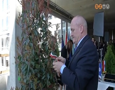 Bokr�t�t kapott az �j belgy�gy�szati t�mb