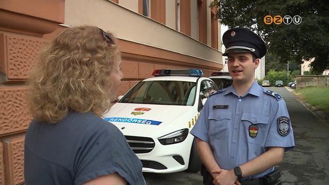 Fél éven belül két életet is megmentett egy fiatal körmendi rendőr Fél éven belül két életet is megmentett egy fiatal körmendi rendőr