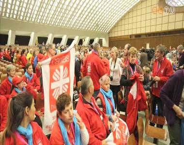 Vatik�nba l�togatott a szombathelyi karit�szcsoport