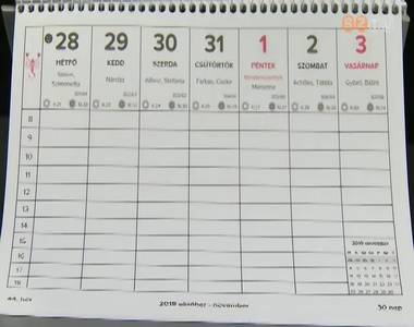 14 munkaszüneti nap, hét hosszú hétvége és három munkanap-áthelyezés lesz az idén 14 munkaszüneti nap, hét hosszú hétvége és három munkanap-áthelyezés lesz az idén