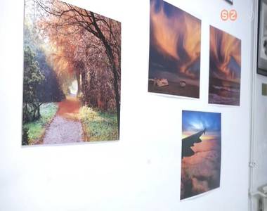 Keppel Mikl�s fot�ki�ll�t�sa a Pusk�s Gal�ri�ban