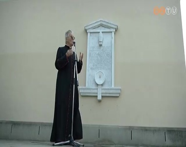 Savaria v�rtan�j�nak eml�k�t id�zt�k fel Szombathelyen
