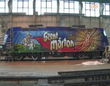 Szent Márton mozdony Szent Márton mozdony
