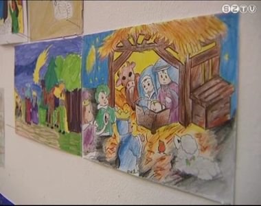 Gyerekrajzok kiállítása a Képtárban