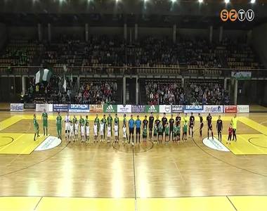 D�ntetlen a z�ld-feh�r futsal rangad�n