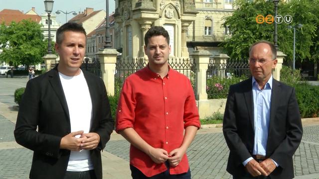 Előválasztás - Közös sajtótájékoztatót tartott a három szombathelyi képviselőjelölt Előválasztás - Közös sajtótájékoztatót tartott a három szombathelyi képviselőjelölt
