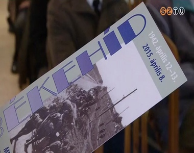 Megeml�kez�st tartottak a m�sodik vil�gh�bor� befejez�s�nek 70. �vfordul�ja alkalm�b�l