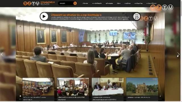 Meg�jult a Szombathelyi Telev�zi� internetes oldala
