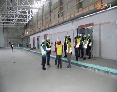 December k�zep�re szerkezetk�sz �llapotba ker�l a fedett j�gcsarnok