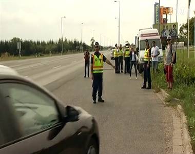 A változékony időjárás miatt fokozott óvatosságra inti a rendőrség a járművezetőket A változékony időjárás miatt fokozott óvatosságra inti a rendőrség a járművezetőket