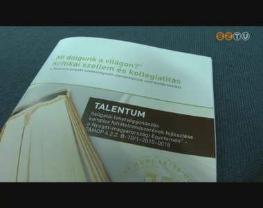 Szeptemberben z�rul a tehets�ges hallgat�kat t�mogat� Talentum program