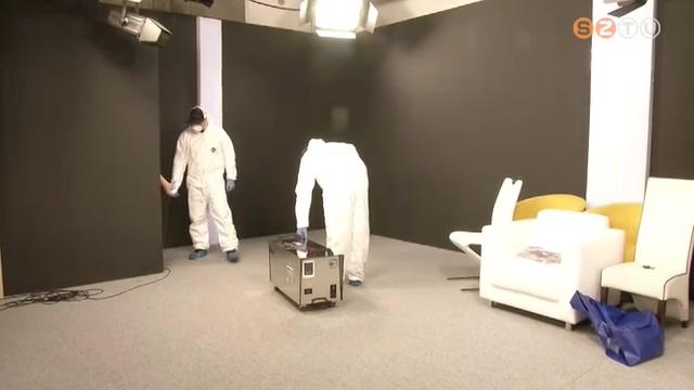 Fertőtlenítés a stúdióban Fertőtlenítés a stúdióban