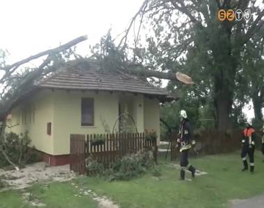 Ítéletidő tombolt csütörtökön éjjel a Nyugat-Dunántúlon Ítéletidő tombolt csütörtökön éjjel a Nyugat-Dunántúlon