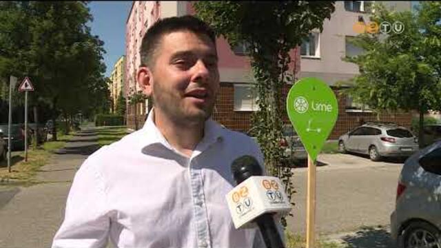 Felfestették és kitáblázták az elektromos rollerek lerakási pontjait a városban Felfestették és kitáblázták az elektromos rollerek lerakási pontjait a városban