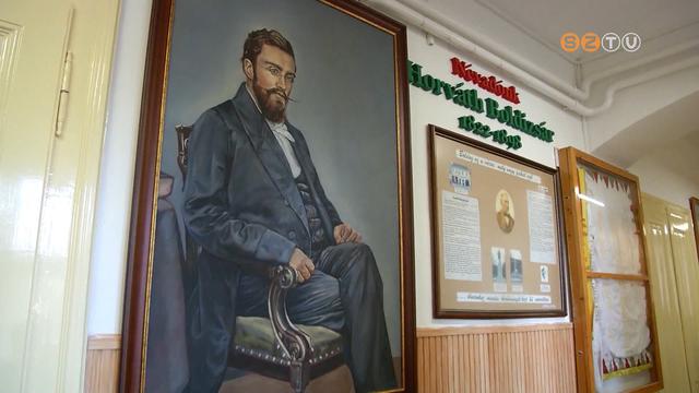 Horváth Boldizsárról készült falikép Horváth Boldizsárról készült falikép