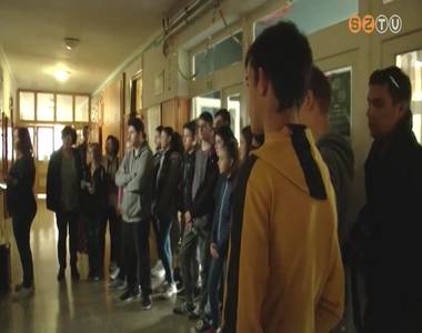 Erdélyi diákok a Gothard-iskolában Erdélyi diákok a Gothard-iskolában