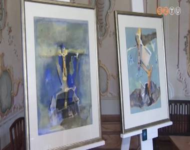 Színes víz - kiállítás a Nádasdy-várban Színes víz - kiállítás a Nádasdy-várban