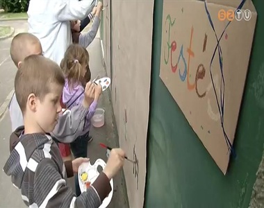 Gyereknapoztak a K�r�si-oviban