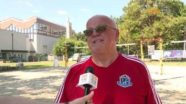 A rekkenő hőség dacára két napon keresztül szállt a labda a strandröplabda pályákon