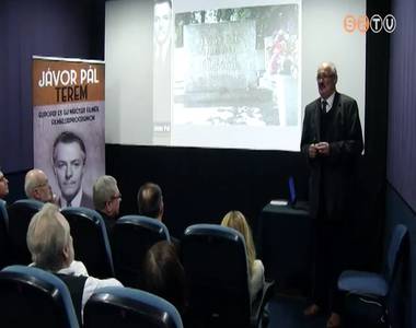 Jávor Pál nevét vette fel a Savaria mozi megújult kamaraterme Jávor Pál nevét vette fel a Savaria mozi megújult kamaraterme