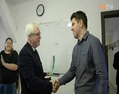 Vizi Lászlót választották szerkesztőségünk munkatársai az év televíziósának Vizi Lászlót választották szerkesztőségünk munkatársai az év televíziósának