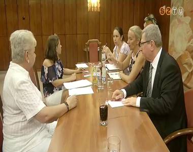 Fogad��r�t tartott a polg�rmester