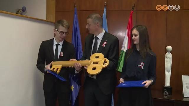 Diákpolgármester beiktatás Diákpolgármester beiktatás