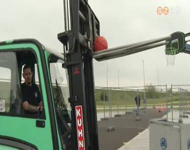 Targoncások versenyeztek Targoncások versenyeztek