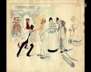 Vil�gh�bor�s karikat�r�k