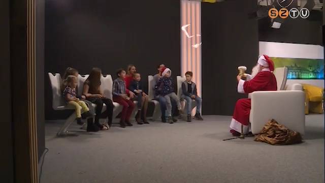 A M�diak�zpontban is j�rt a Mikul�s