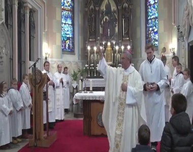 Meg�jult a szentkir�lyi templom bels� tere