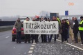 Forgalomlass�t�s az M86-os �ton