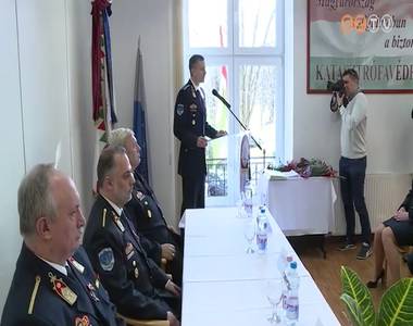 Ünnepi állománygyűlés a katasztrófavédőknél Ünnepi állománygyűlés a katasztrófavédőknél