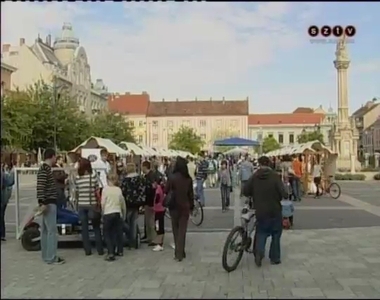 Kistérségi forgatag a Fő téren