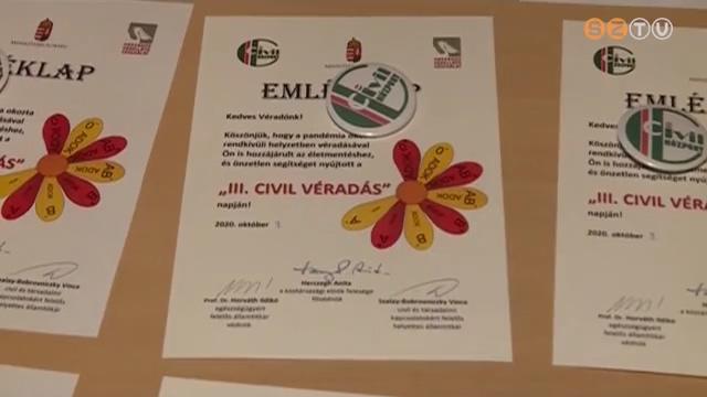 Civil véradó napokat szerveznek országszerte Civil véradó napokat szerveznek országszerte